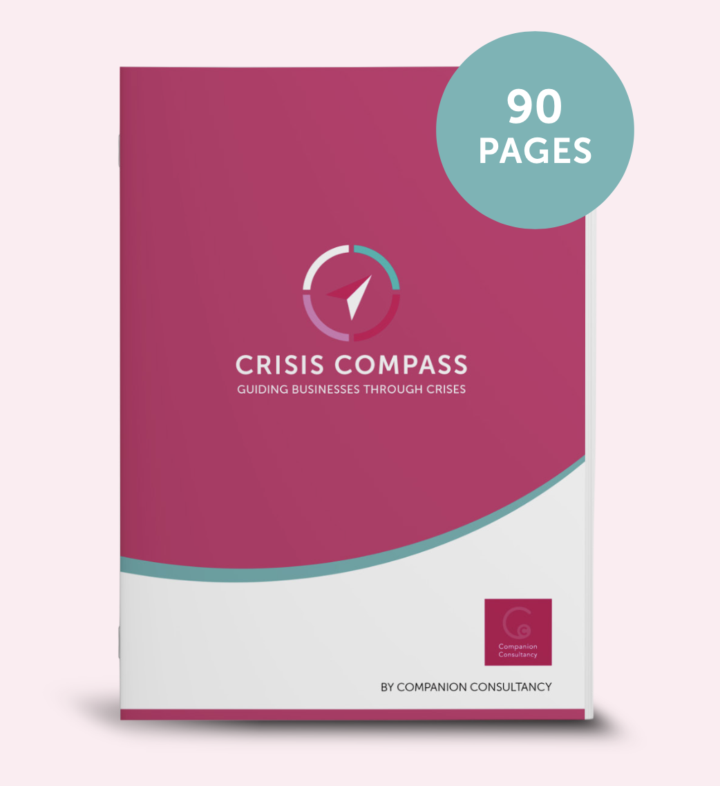 Crisis Compass 90 page crisis communication guide by Companion Consultancy